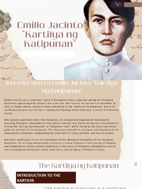 kartilya ng katipunan ppt|EMILIO JACINTO: KARTILYA NG KATIPUNAN .
